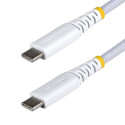 StarTech.com Cable de Carga USB-C Trenzado de 3m - Cable Cargador USB Tipo C