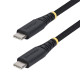 StarTech.com Cable de Carga USB-C Trenzado de TPE y Nailon de 30cm - Cable Cargador