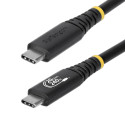 StarTech.com Cable USB4 2m - Cable USB-C Certificado USB-IF - 20Gbps - PD 240W