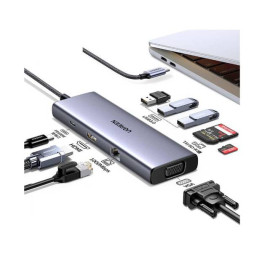 Ugreen Revodok USB-C 6-IN-1 Hub met 4K HDMI USB Tipo C 10000 Mbit/s