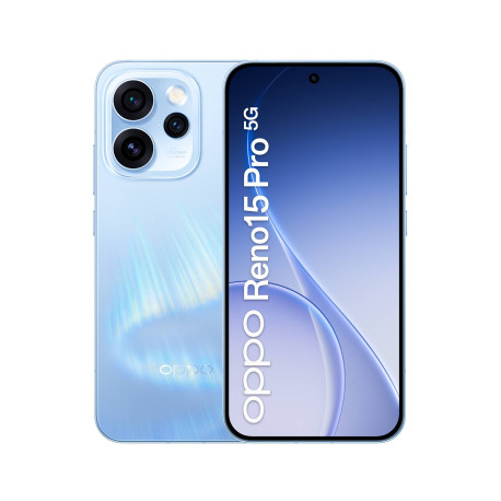 OPPO Reno15 Pro 5G 16,1 cm (6.32'') SIM doble Android 16.0 USB Tipo C 12 GB 512 GB 6200 mAh Azul