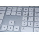 TACENS - Tacens 6ZENITHWIT teclado Ratón incluido Hogar / Oficina RF inalámbrico QWERTY Italiano Plata, Blanco - 6ZENITHWIT
