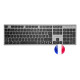 TACENS - Tacens 6ZENITHFR teclado Ratón incluido Hogar / Oficina RF inalámbrico AZERTY Francés Gris - 6ZENITHFR