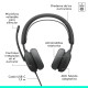 LOGITECH - Logitech Zone Wired 2: auriculares con cancelación de ruido y tecnología híbrida