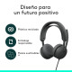 LOGITECH - Logitech Zone Wired 2: auriculares con cancelación de ruido y tecnología híbrida