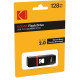 KODAK - Kodak Classic K102 unidad flash USB 128 GB USB tipo A 2.0 Negro, Rojo - ekmmd128gk102