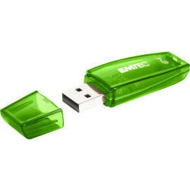 EMTEC - Emtec 64 GB unidad flash USB USB tipo A 2.0 Verde - ecmmd64g2c410