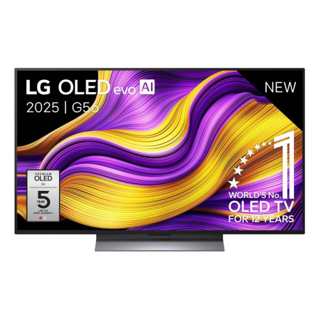 LG - LG OLED evo AI OLED48G56LS 121,9 cm (48'') 4K Ultra HD Smart TV Wifi Negro - OLED48G56LS.AEU