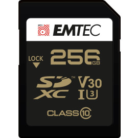 EMTEC - Emtec ECMSD256GXC10SP memoria flash 256 GB SDXC UHS-I Clase 10 - ecmsd256gxc10sp