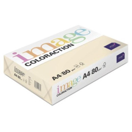 IMAGE COLORACTION PAPEL REPROGRÁFICO DIN A4 80GR PAQUETE 500H DUNE/SALMÓN ARENA -5U-