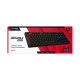 HyperX Origins 2 1800 teclado Juego USB Negro