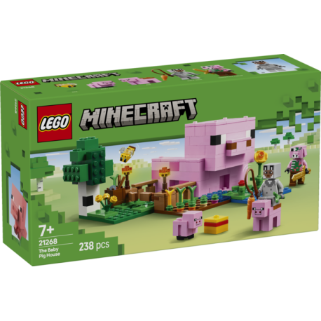 Lego minecraft la casa - cerdo bebé