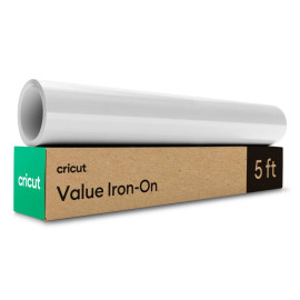 Cricut Value Iron-On Rollo de vinilo de termotransferencia Vinilo de termotransferencia liso