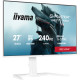 iiyama G-MASTER GB2771HSU-W1 pantalla para PC 68,6 cm (27'') 1920 x 1080 Pixeles Blanco