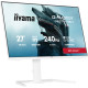 iiyama G-MASTER GB2771HSU-W1 pantalla para PC 68,6 cm (27'') 1920 x 1080 Pixeles Blanco