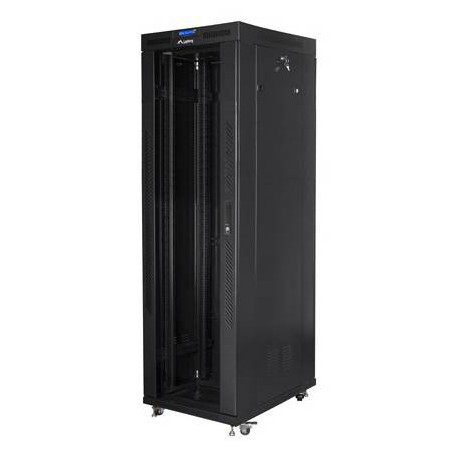 Lanberg FF01-8842-12BL armario rack 42U Rack o bastidor independiente Negro