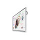Samsung WM75B pizarra blanca interactiva 190,5 cm (75'') 3840 x 2160 Pixeles Pantalla táctil Gris, Blanco