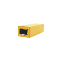 LevelOne GVT-1001 convertidor de medio 1000 Mbit/s Amarillo
