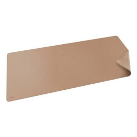 TRUST - Trust Benya XXL protector de escritorio Cloruro de polivinilo (PVC) Beige - 25713
