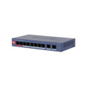 (DH-CS4010-8GT-110-V2) DAHUA SWITCH 10 PUERTOS CLOUD MANAGED GIGABIT, 8 PUERTOS POE, 110W, HI-POE, L2