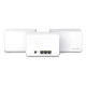 MERCUSYS - Mercusys Halo H70X (3-pack) Doble banda (2,4 GHz / 5 GHz) Wi-Fi 6 (802.11ax) Blanco Interno - halo h70x(3-pack)