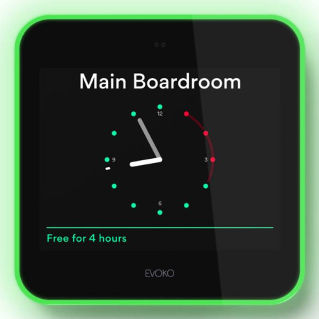 Biamp Evoko Liso 20,3 cm (8'') 802.11a, 802.11b, 802.11g, Wi-Fi 4 (802.11n) Negro