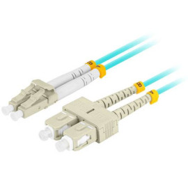 Lanberg FO-LUSU-MD31-0020-TQ Cable de fibra óptica e InfiniBand 2 m 2x LC 2x SC LC/SC Color aguamarina