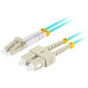 Lanberg FO-LUSU-MD31-0020-TQ Cable de fibra óptica e InfiniBand 2 m 2x LC 2x SC LC/SC Color aguamarina