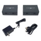 LEVELONE - LevelOne HVE-8111 extensor audio/video Transmisor y receptor de señales AV Negro - HVE-8111