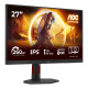 AOC - AOC G4 27G4ZR pantalla para PC 68,6 cm (27'') 1920 x 1080 Pixeles Full HD LED Negro, Rojo - 27G4ZR