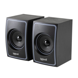 IGGUAL - iggual Altavoces 2.0 10W mini-jack + USB Bluetooth - IGG320716