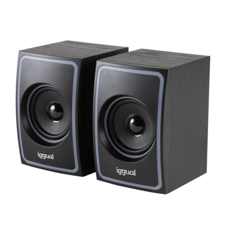 IGGUAL - iggual Altavoces 2.0 10W mini-jack + USB Bluetooth - IGG320716
