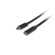 LANBERG - CABLE LANBERG USB-C 3.1 MACHO/HEMBRA 1.5M NEGRO - CA-USBE-20CC-0015-BK