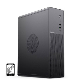 COOLBOX - CoolBox CAJA MATX SLIM T100 USB-C 3.2 GEN1 FULL METAL S/FTE - COO-PCT100-0