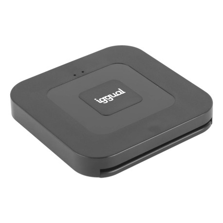 IGGUAL - iggual Lector DNI SIP tarjetas ID USB-A / tipo C - IGG320723
