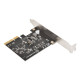 SILVERSTONE - Silverstone ECU07 tarjeta y adaptador de interfaz Interno USB 3.2 Gen 2x2 Type-C - SST-ECU07