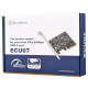 SILVERSTONE - Silverstone ECU07 tarjeta y adaptador de interfaz Interno USB 3.2 Gen 2x2 Type-C - SST-ECU07