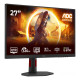 AOC - AOC G4 Q27G4SRU pantalla para PC 68,6 cm (27'') 2560 x 1440 Pixeles Quad HD LED Negro, Rojo - Q27G4SRU