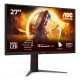 AOC - AOC G4 U27G4XM pantalla para PC 68,6 cm (27'') 3840 x 2160 Pixeles 4K Ultra HD LED Negro, Rojo - U27G4XM