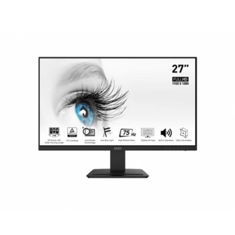 MSI - MSI PRO MP273 E14A Monitor 27 IPS FHD 144hz MM - 9S6-3PB4CH-250