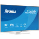 IIYAMA - iiyama ProLite XB2797QSU-W1 pantalla para PC 68,6 cm (27'') 2560 x 1440 Pixeles Quad HD Blanco - XB2797QSU-W1