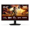 AOC - AOC G4 Q27G41ZDF pantalla para PC 67,3 cm (26.5'') 2560 x 1440 Pixeles Quad HD QD-OLED Negro, Rojo - Q27G41ZDF