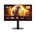 AOC - AOC G4 Q27G4SDR pantalla para PC 67,3 cm (26.5'') 2560 x 1440 Pixeles Quad HD QD-OLED Negro, Rojo - Q27G4SDR