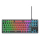 TRUST - Trust GXT 833 Thado TKL teclado Juego USB QWERTY Español Negro - 25888
