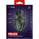 TRUST - Trust GXT 113 Felox ratón Juego mano derecha USB tipo A Óptico 6400 DPI - 25749