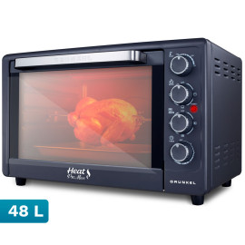 HR-48PROMAX horno 48 L 2200 W Negro, Acero