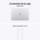 Apple MacBook Neo 13'' : A18 Pro chip con 6‑core CPU y 5‑core GPU, 8GB, 512GB SSD, Touch ID - Plata