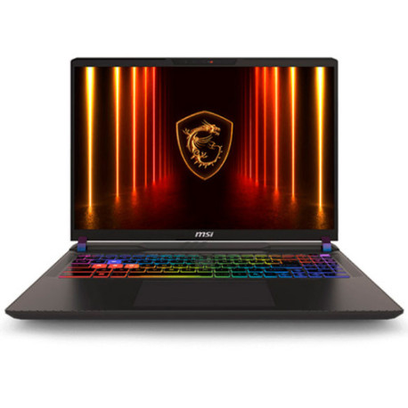 MSI PORTATIL VECTOR 16 HX AI A2XWIG-680ES. 16 QHD+(2560x1600) 240HZ. ULTRA 9 275HX. RTX 5080 GDDR7 16GB. 32GB*2. 1TB*1. W11 HOME