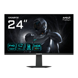 GIGABYTE GS24F14A Monitor Gaming 24” FHD - 1920 x 1080, 175Hz, 1ms, 400 cd/m², FreeSync, HDR Ready, HDMI 2.0, DisplayPort 1.4