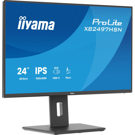 iiyama ProLite XB2497HSN-B1 pantalla para PC 60,5 cm (23.8'') 1920 x 1080 Pixeles Full HD Negro